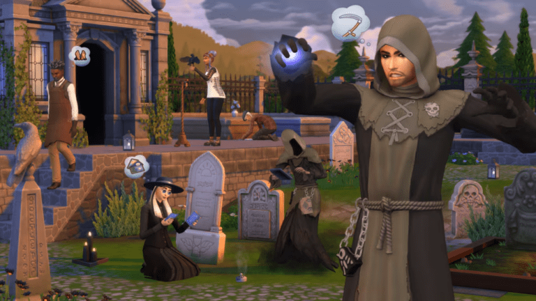 Trouvez une nouvelle vie dans la mort dans l’extension Les Sims 4 sur le thème d’Halloween