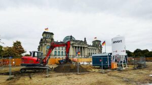 Rénovation en cours : un chantier incessant au Bundestag