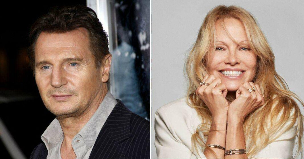 Liam Neeson, 72 ans, révèle être 'extrêmement amoureux' de Pamela Anderson, 57 ans, tout en affirmant que ses anciennes relations sont 'derrière lui'.