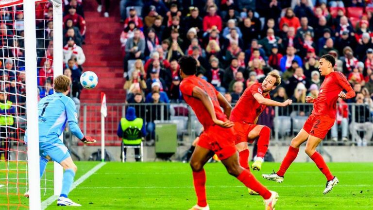 Bayern München triomphe grâce à Kane contre Union Berlin, Frankfurt écrase Bochum