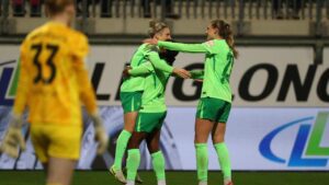 Wolfsburg prend la tête du classement après la 8ème journée de la Frauen-Bundesliga