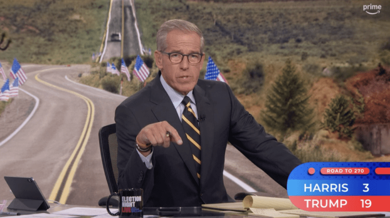 Brian Williams Transforms Election Night Coverage with Engaging Streaming Experience on Amazon Prime