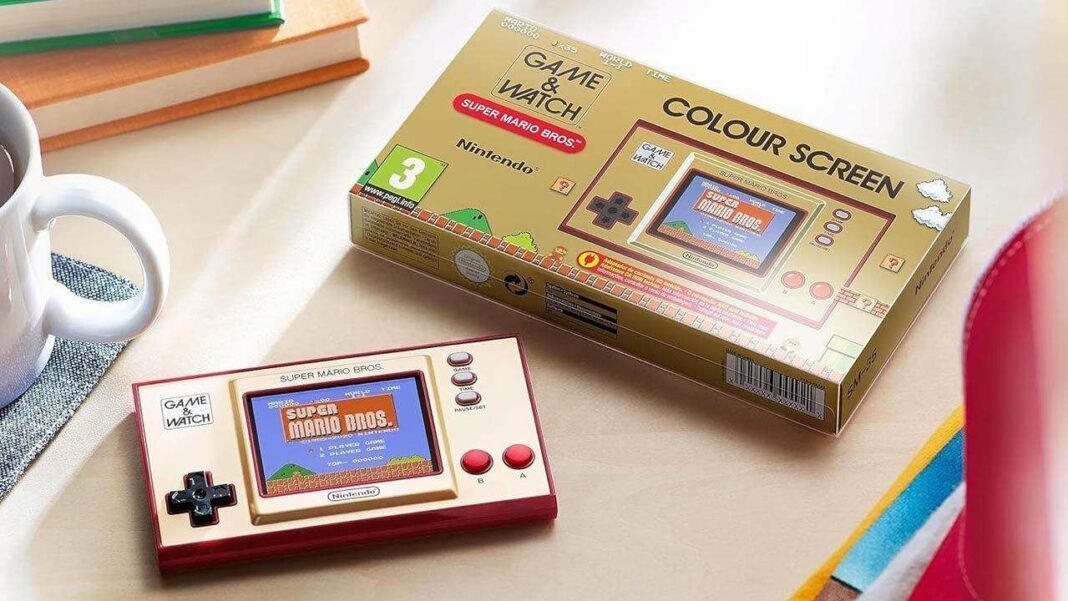 Super Mario Game & Watch : retour en stock à prix réduit de 38 $ !