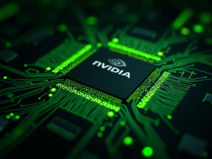 Titre : Les performances mitigées de NVIDIA au troisième trimestre provoquent une légère fluctuation des actions à Wall Street.