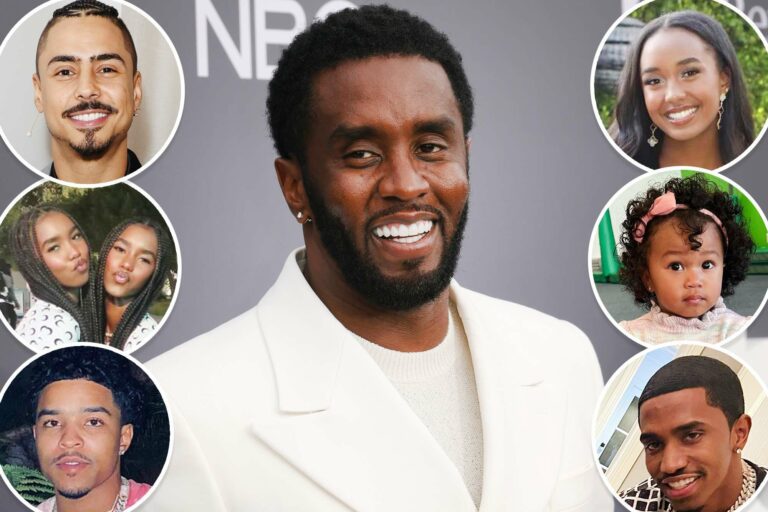 Découvrez les 7 enfants de Sean 'Diddy' Combs et leurs mamans