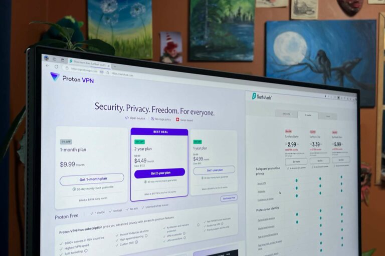 Comparatif des VPN : Proton VPN vs Surfshark, lequel est le plus performant et complet ?