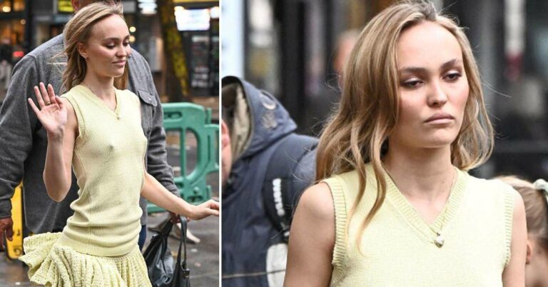 Lily-Rose Depp dévoile sa silhouette saisissante dans un top transparent lors d'une balade à Londres : Découvrez les photos