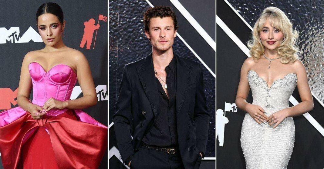 Shawn Mendes parle d'un triangle amoureux avec Sabrina Carpenter et Camila Cabello dans une révélation émotive.