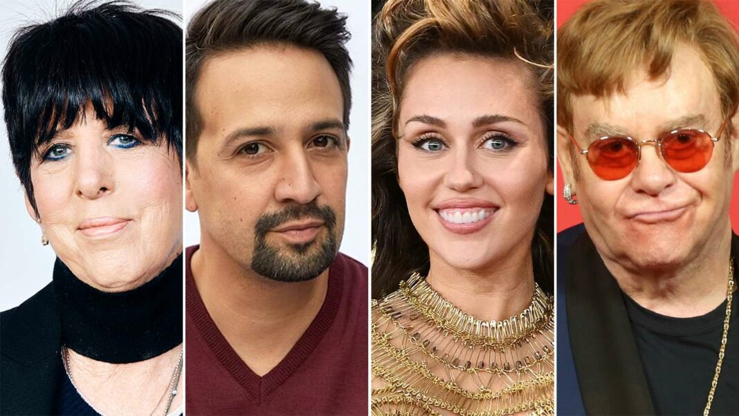 Oscars : Miley Cyrus oubliée avec « Last Showgirl », Lin-Manuel Miranda en quête de l'EGOT et Diane Warren en route pour une 16e nomination.