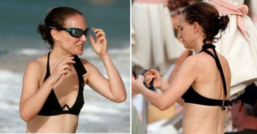 Natalie Portman, 43 ans, exhibe son corps en bikini à St. Barts après sa séparation avec Benjamin Millepied : Découvrez les photos