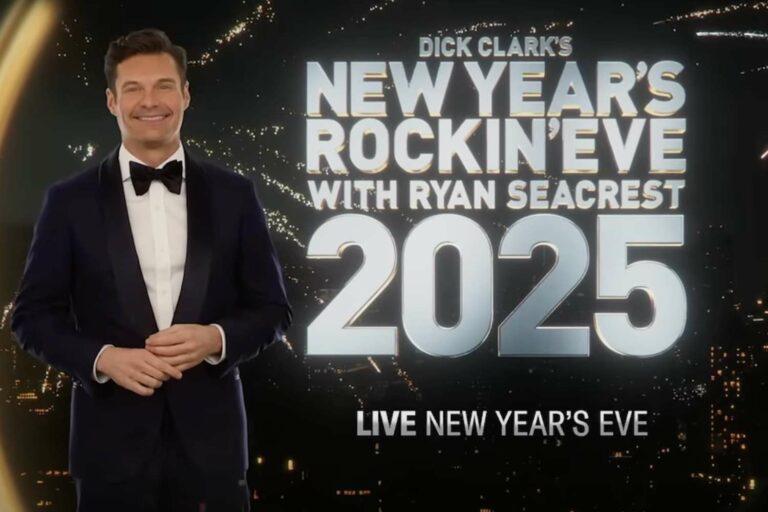 Guide pour suivre Dick Clark’s New Year’s Rockin’ Eve avec Ryan Seacrest en 2025