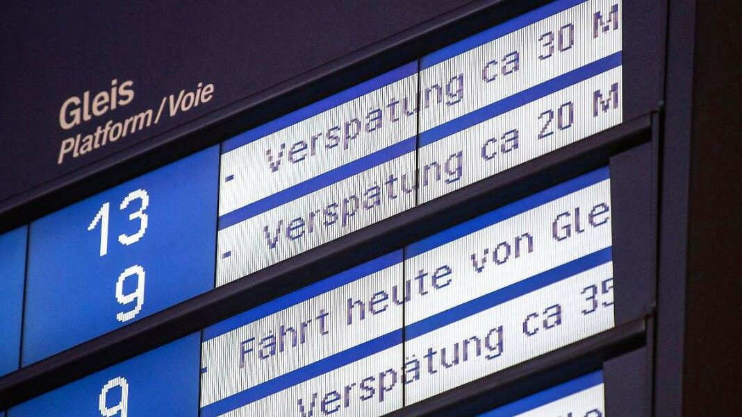 Un train intercity sur trois de la Deutsche Bahn en retard en 2024 : une situation qui fait jaser à l'international