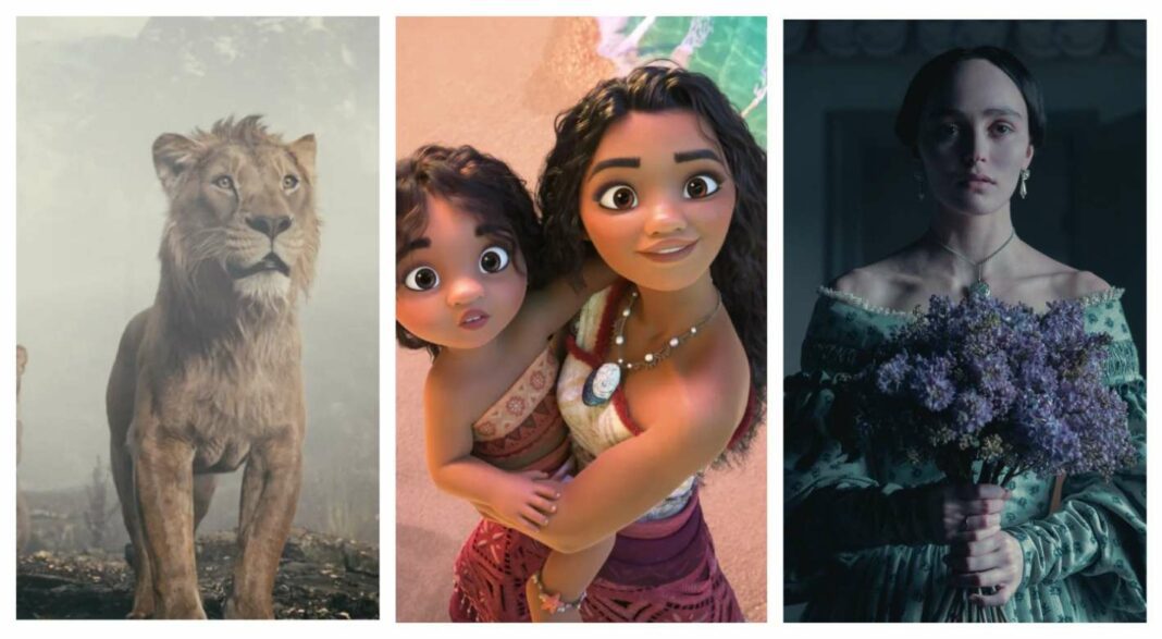 Mufasa frôle les 500 millions de dollars mondialement, Moana 2 vise le milliard, et Nosferatu dépasse les 100 millions – Analyse du box-office international.