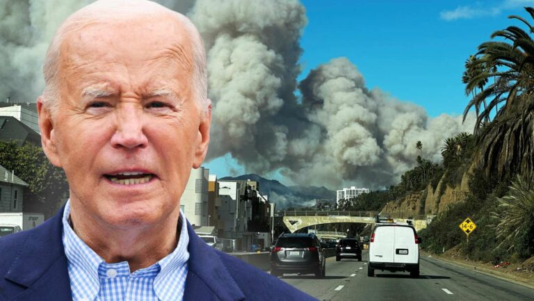 Biden bloqué à Los Angeles à cause de tempêtes et d'incendies ; annulation de sa visite dans la vallée de Coachella