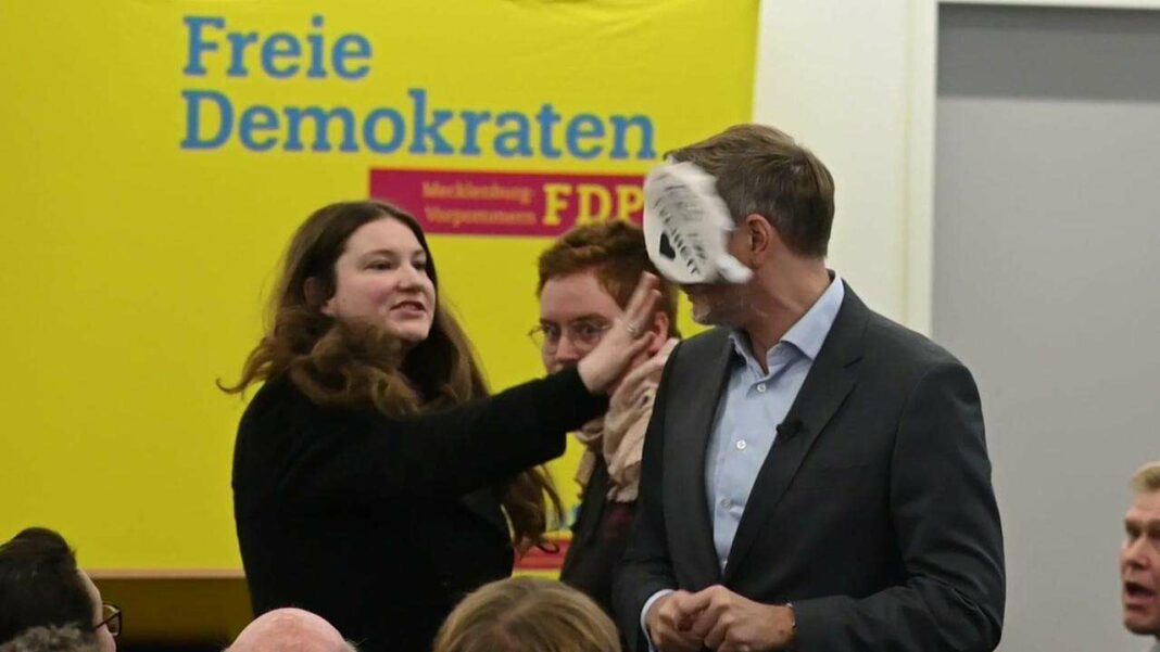 Début de la campagne électorale du FDP : Lindner ciblé par une attaque humoristique d'un membre de la gauche