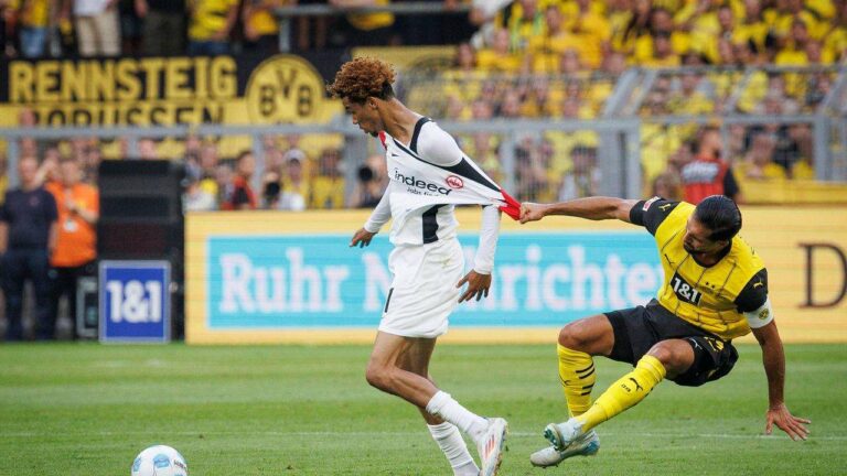 Bundesliga : Eintracht prêt à affronter le BVB avec confiance