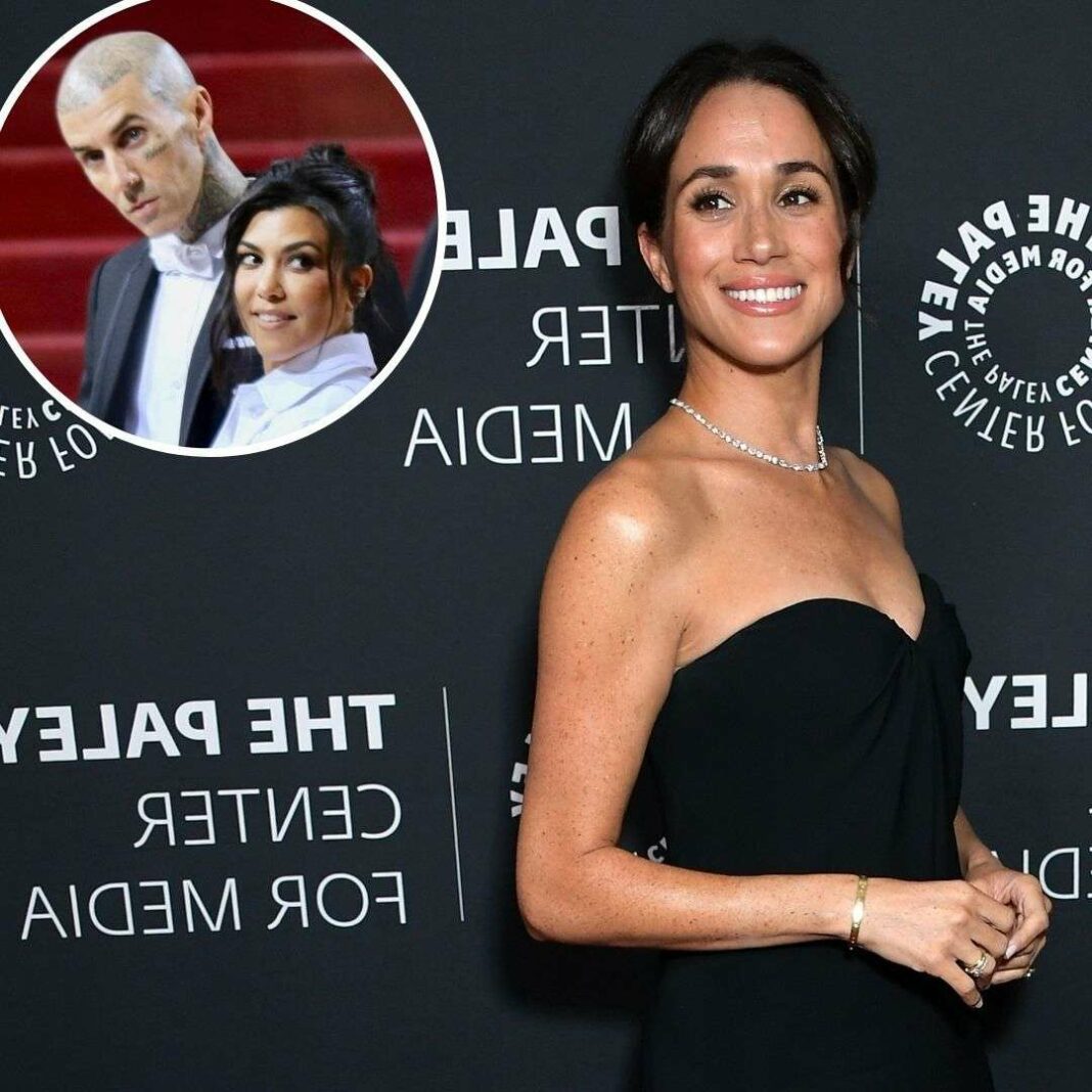 Meghan Markle apprécie Kourtney Kardashian et envisage une belle complicité entre Harry et Travis Barker