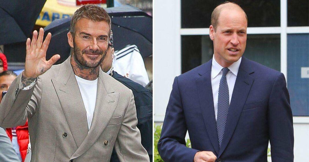 David Beckham affirme son soutien indéfectible au prince William face aux tensions avec le prince Harry