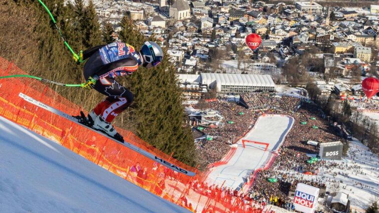 Kitzbühel : Crawford crée la surprise sur la légendaire piste de la Streif