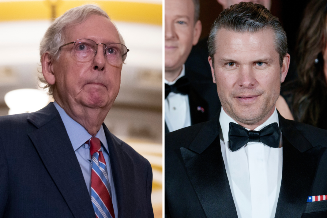 Mitch McConnell vote contre Hegseth : les critiques de Trump s'interrogent