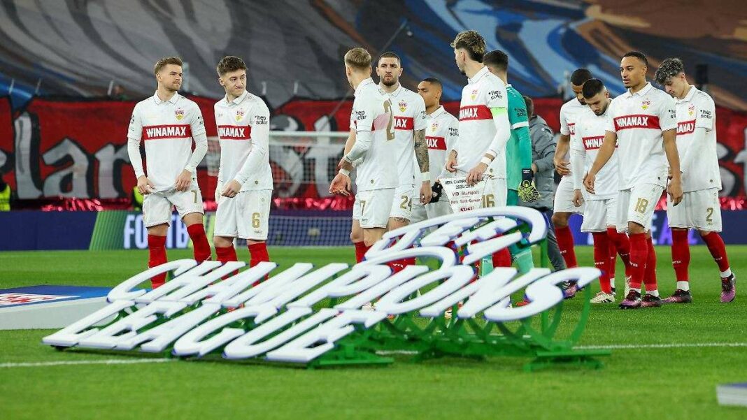 VfB Stuttgart : Les supporters rendent hommage aux joueurs malgré une défaite écrasante face au PSG