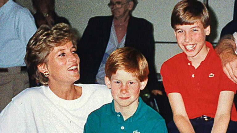 Le prince William évoque son frère Harry pour la première fois en six ans en rendant hommage à leur mère Diana