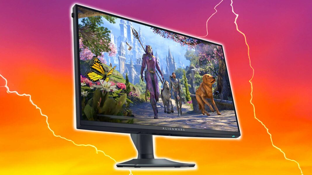 Profitez d'une réduction de 110 $ sur ce magnifique moniteur de jeu Alienware 4K 180 Hz à double mode.