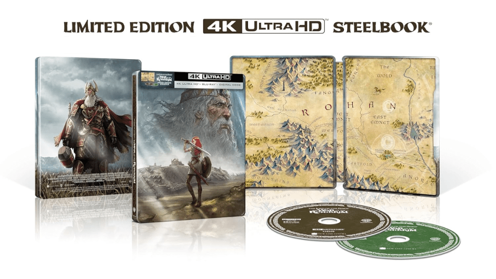 Le Seigneur des Anneaux : La Guerre des Rohirrim en Édition Steelbook 4K Blu-Ray disponible dès maintenant